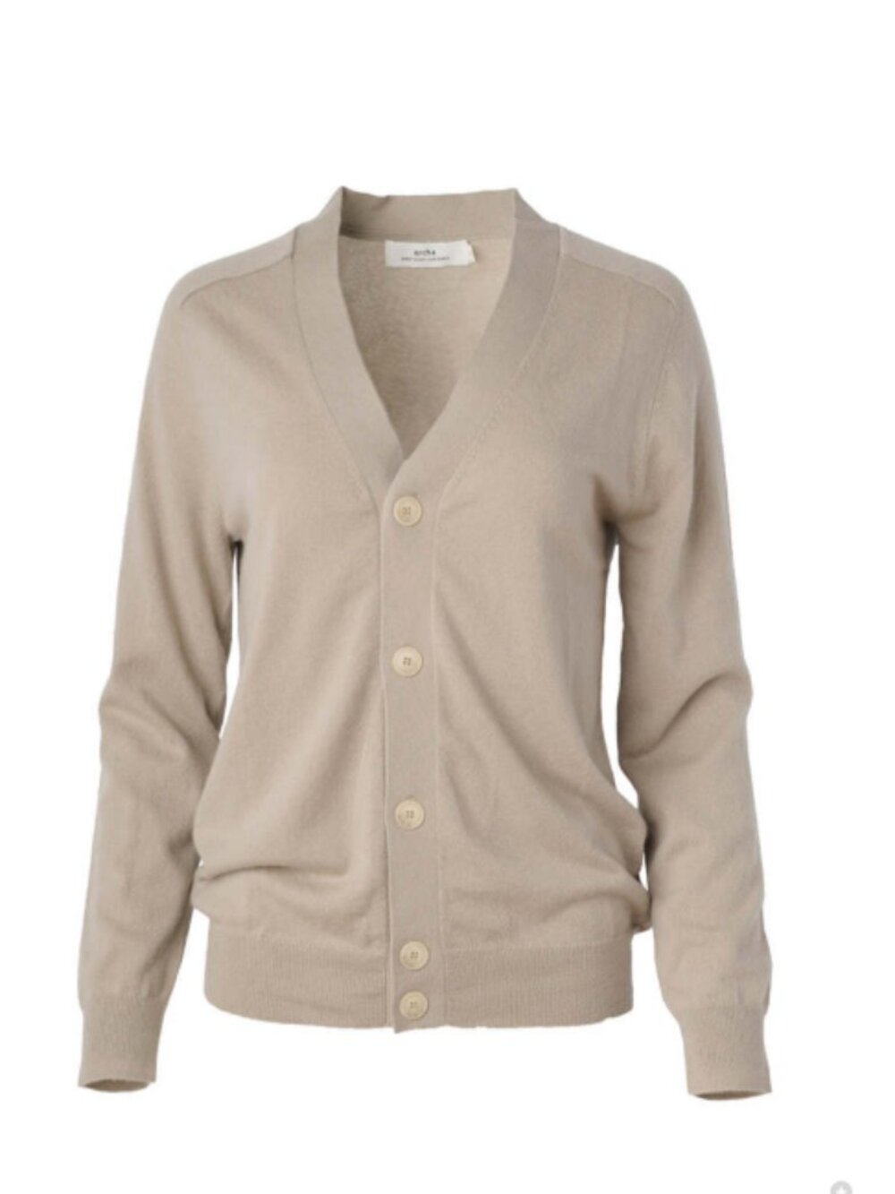 NWT Arch4 Manchester Cashmere Cardigan Beige Large